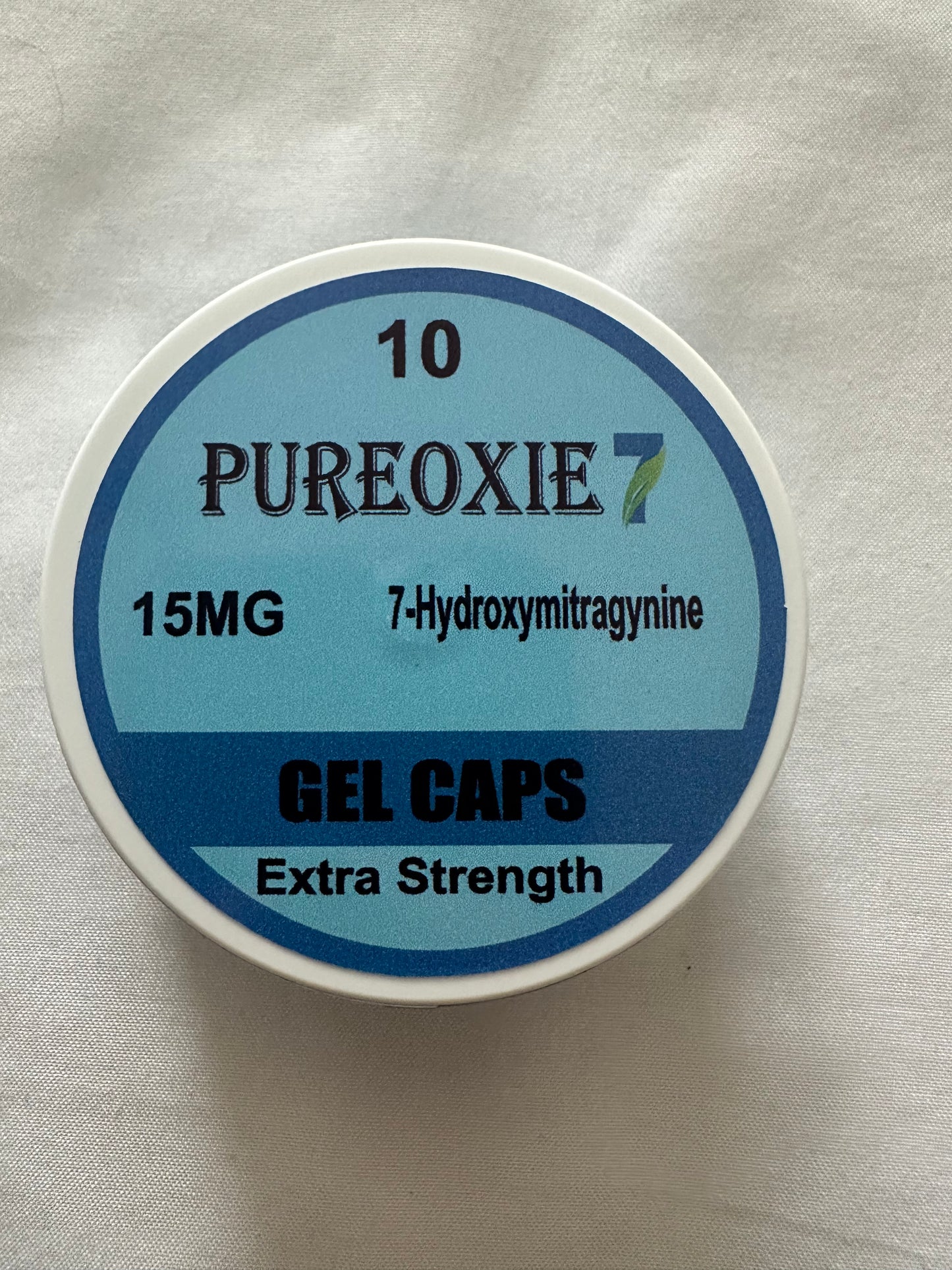 Pureoxie 15MG - Extra Strength - 10 Gel Caps